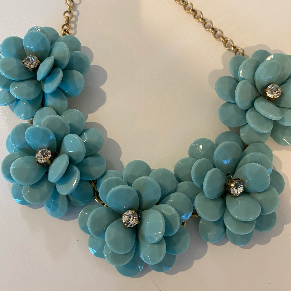 JCrew Floral Necklace